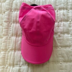 Lululemon Fast and Free Ponytail Running Hat